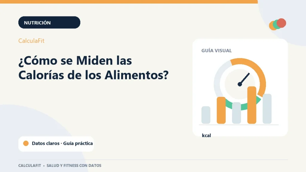 Infografía: ¿Cómo se Miden las Calorías de los Alimentos? | CalculaFit