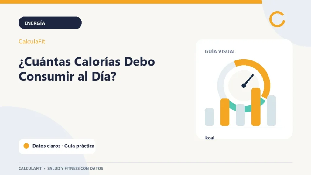 Infografía: ¿Cuántas Calorías Debo Consumir al Día? | CalculaFit