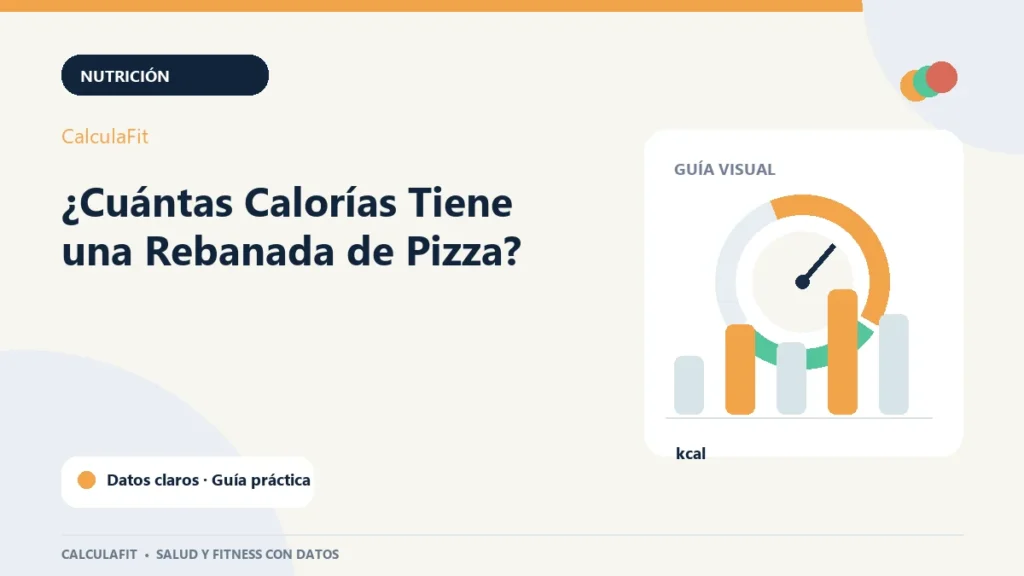 Infografía: ¿Cuántas Calorías Tiene una Rebanada de Pizza? | CalculaFit