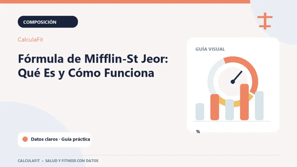 Infografía: Fórmula de Mifflin-St Jeor: Qué Es y Cómo Funciona | CalculaFit