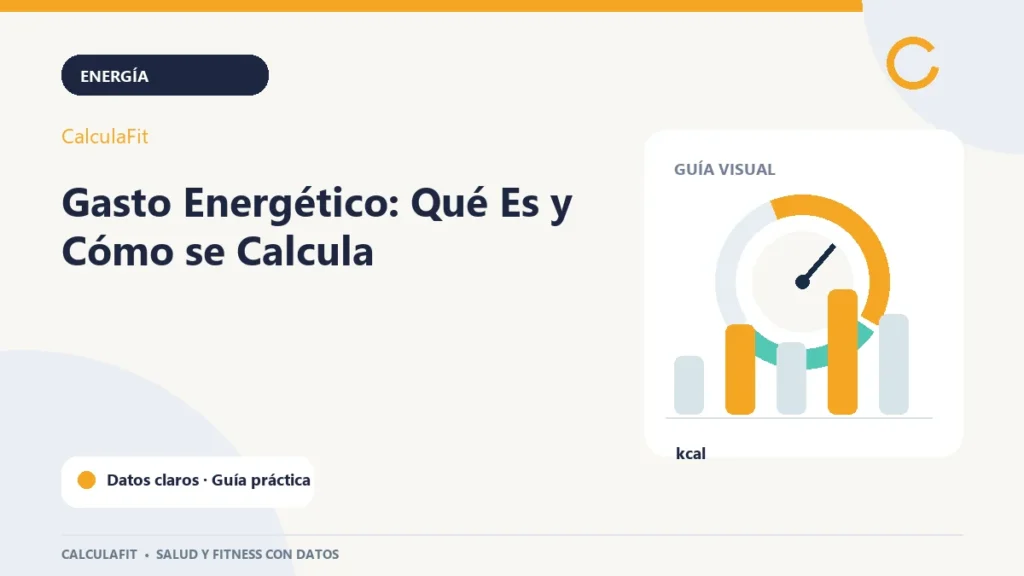 Infografía: Gasto Energético: Qué Es y Cómo se Calcula | CalculaFit