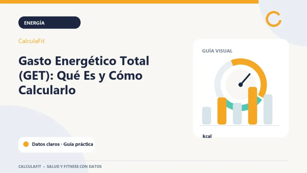Infografía: Gasto Energético Total (GET): Qué Es y Cómo Calcularlo | CalculaFit