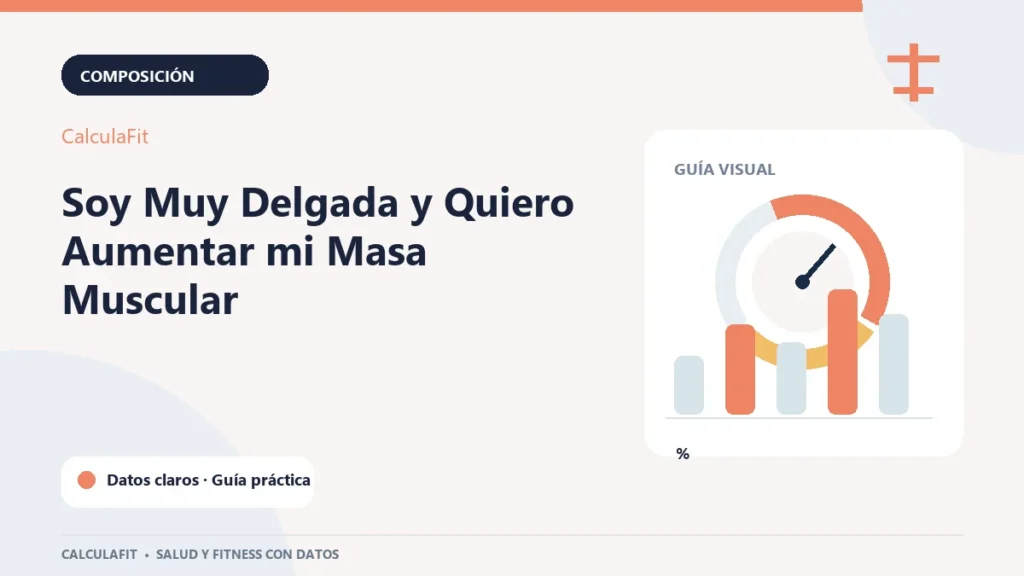 Infografía: Soy Muy Delgada y Quiero Aumentar mi Masa Muscular | CalculaFit