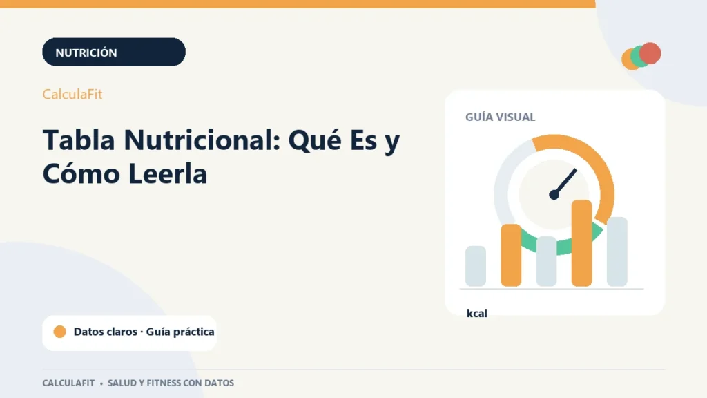 Infografía: Tabla Nutricional: Qué Es y Cómo Leerla | CalculaFit